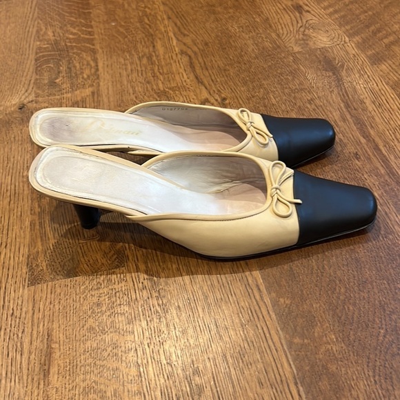 Dalinan Women’s Heels Beige and Black Size 8 - Picture 5 of 8